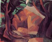 巴勃罗 毕加索 : 有两个人形的风景